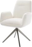 DELIFE Esszimmerstuhl Zoa-Flex Kreuzgestell breit Graphit Boucl&eacute; Soft Beige |...