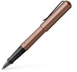 Faber-Castell - Tintenroller Hexo Bronze Aluminium | Schnell trocknende Tinte,