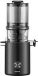 Panasonic Slow Juicer MJ-L900KXE Entsafter, 120 mm Einf&uuml;ll&ouml;ffnung, Schwarz | 1,5 l