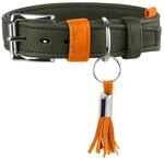 HUNTER Portofino Hundehalsband | Premiumleder, extra weich gepolstert & fellschonend,
