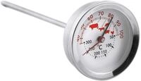 Weis Braten und Ofen Thermometer bis 300&deg;C Edelstahl Silber, Ma&szlig;e: 5,5cm x 15cm,