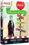 Trefl - Puzzle 1000 Teile, Wo auch Immer du hingehst, Coca-Cola