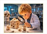 Puzzle &middot; Knochenstruktur | Biomaterialien unter der Lupe &middot; 1000 Teile &middot;