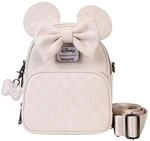 Loungefly Minnie Mouse Karierte Textur wandelbarer Mini-Rucksack &...