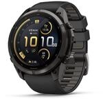 Garmin Fenix 9 Pro &ndash; 51 mm, Carbon Gray DLC Titanium mit Silikonarmband
