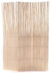 CREEDWOOD RAUMTEILER Spike | Weidenholz, 170x120 cm | Klappbarer Paravent, Natur