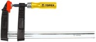 TOPEX Schraubzwinge 50 x 250, Spann-Weite 250 mm, Spanntiefe 50 mm 