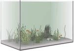 vidaXL Aquarium mit Speicher Transparent 60 x 35 x 40 cm Glas