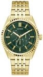 Guess Camden Herren Uhr 44 mm Edelstahl &ndash; Quarz Analog Armbanduhr Edelstahlarmband