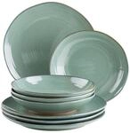 M&Auml;SER Serie Nottingham, Vintage Teller-Set f&uuml;r 4 Personen, 8-teiliges...