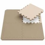 EYEPOWER Fitnessmatte 63x63x2 cm - EVA Bodenschutzmatte 2 cm dick - Puzzlematte...