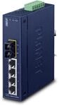 Planet Industrieller Fast Ethernet Switch 4-Port RJ45 + 1-Port SFP SM 15km