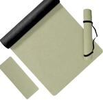 Relaxdays Yogamatte, 5 mm dick, 68 x 183 cm, Farbwahl | mit Tragegurt, rutschfest,