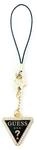 GUESS Anh&auml;nger GUCPMTDCK Phone Strap Triangle Diamond Charm with Rhinestones