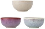 Bloomingville Addison Schalen-Set 3-tlg. 700ml Rosa Steingut