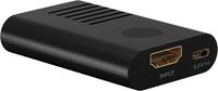 goobay 58492 HDMI Signalverst&auml;rker/Repeater 4K @60Hz - zum Verl&auml;ngern Einer...