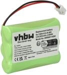 vhbw Akku kompatibel mit Motorola MBP668 | MBP668CONNECTPU, MBP668PU, MBP853,