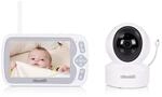 Chipolino Babyphone Duo View Kamera Monitor 5 Zoll Musik Alarm Nachtsicht VOX...