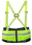 Kneetek Warnschutz-R&uuml;ckenst&uuml;tzgurt BR 110 Gr&ouml;&szlig;e XXL, 110&ndash;138 cm, HiVis 