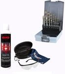 RUKO Maschinengewindebohrer-Set HSS-Co, 14-teilig, M3&ndash;M12, DIN 371/376,