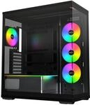 MONTECH TG3 ATX Mid Tower PC-Geh&auml;use, Vorinstallierte ARGB Unibody L&uuml;fter,...