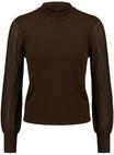 zero Damen Feinstrickpullover mit Spitzen&auml;rmeln