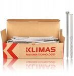 KLIMAS KPS FAST K Rahmend&uuml;bel 8x120mm mm vormontiert TX30 Sechskant f&uuml;r Beton