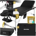 tectake&reg; Massageliege 3 Zonen, Massagetisch, Massageliege klappbar,