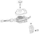 Sram GX Eagle Cover Kit Schwarz One Size
