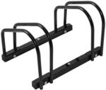 WOLTU Fahrradst&auml;nder f&uuml;r 2 Fahrr&auml;der, Bodenst&auml;nder aus Metall, Schwarz 