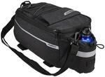 Relaxdays Gep&auml;cktr&auml;gertasche Fahrrad, isoliert, mit Flaschenhalter, wasserdicht,