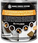 HSS Fl&uuml;ssigkunststoff 800g Transparent f&uuml;r Abdichtung & Reparatur | 800g &middot;