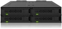 ICY DOCK 4X PCIe 4.0 U.2/U.3 NVMe SSD Wechselrahmen mit schraubenlosen Trays in...