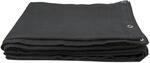 Molton schwarz 6m Breite 4,5m