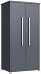 WESTMANN Capsa Gartenschrank, 90x65x187 cm, Metall, Anthrazit | Mit...
