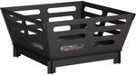 vidaXL Feuerstelle schwarz 60 x 60 x 30 cm Stahl