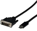 EFB Elektronik EBUSBC-DVIK.2 Videokabel-Adapter 2 m USB Typ-C DVI-D Schwarz