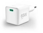 Schnellladeger&auml;t, GaN, USB-C, Super-Mini-Charger, PD, 65 W, Wei&szlig;