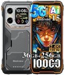 Blackview Xplore X1 5G Outdoor Handy ohne Vertrag Android 15, 36GB+256GB/2TB 10000mAh