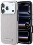 CG MOBILE Karl Lagerfeld Logo aus genarbtem Monoharz, kompatibel mit MagSafe...