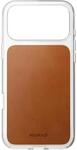 NOMAD Clear Leather Case | iPhone 18 Pro Max | Transparente Schutzh&uuml;lle mit