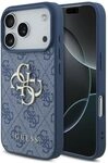 CG MOBILE Guess 4G Gro&szlig; Logo H&uuml;lle f&uuml;r iPhone 18 Pro / 17 Pro (Blau)