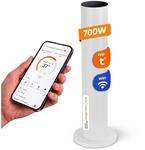 Dalsys Infrarotheizung Standger&auml;t 700W, 110 x 20cm Wei&szlig; | Infrarotstrahler...