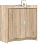 vidaXL Sideboard Sonoma-Eiche 72 x 36 x 80 cm Holzwerkstoff