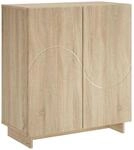 vidaXL Sideboard Sonoma-Eiche 67 x 34,5 x 75 cm Holzwerkstoff | Dieses Sideboard