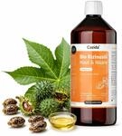Casida Bio Rizinus&ouml;l &ndash; kaltgepresst, f&uuml;r Haare, Wimpern & N&auml;gel &ndash; 1000 ml