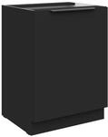 K&uuml;chen Unterschrank 60 cm SIENA Schwarz K&uuml;che K&uuml;chenzeile K&uuml;chenblock