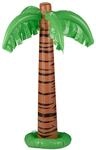 Relaxdays Aufblasbare Palme, Coole Pool Deko, Dekopalme zum Aufblasen,...