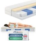 AM Qualit&auml;tsmatratzen Premium Latex-Taschenfederkernmatratze 180x200cm H3 24cm...