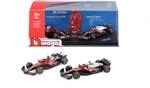 BBURAGO 2X Ferrari SF-25#16 Leclerc F1 1:64 Sammlermodell Modellauto | 2